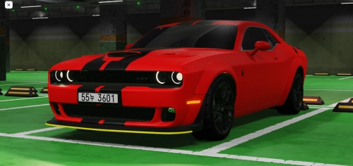 Dodge Challanger SRT hellcat widebody